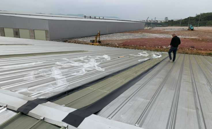 石景山厂房屋面防水维修案例